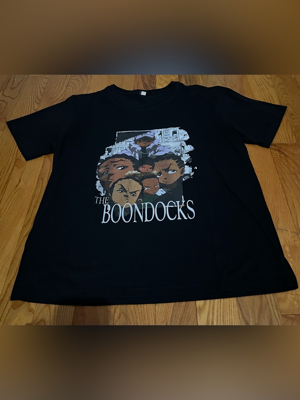 The Boondocks Black Graphic Tee - Short Sleeve